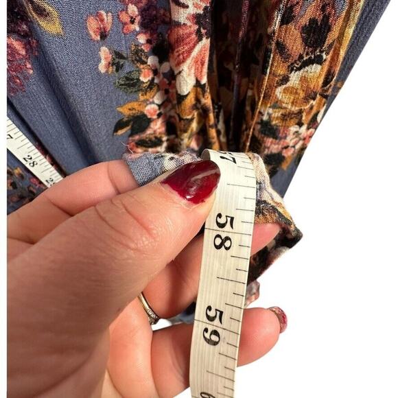 Altard State Floral Dress Womens S Hi Low Maxi Romantic Western Cottagecore Boho - Picture 7 of 13